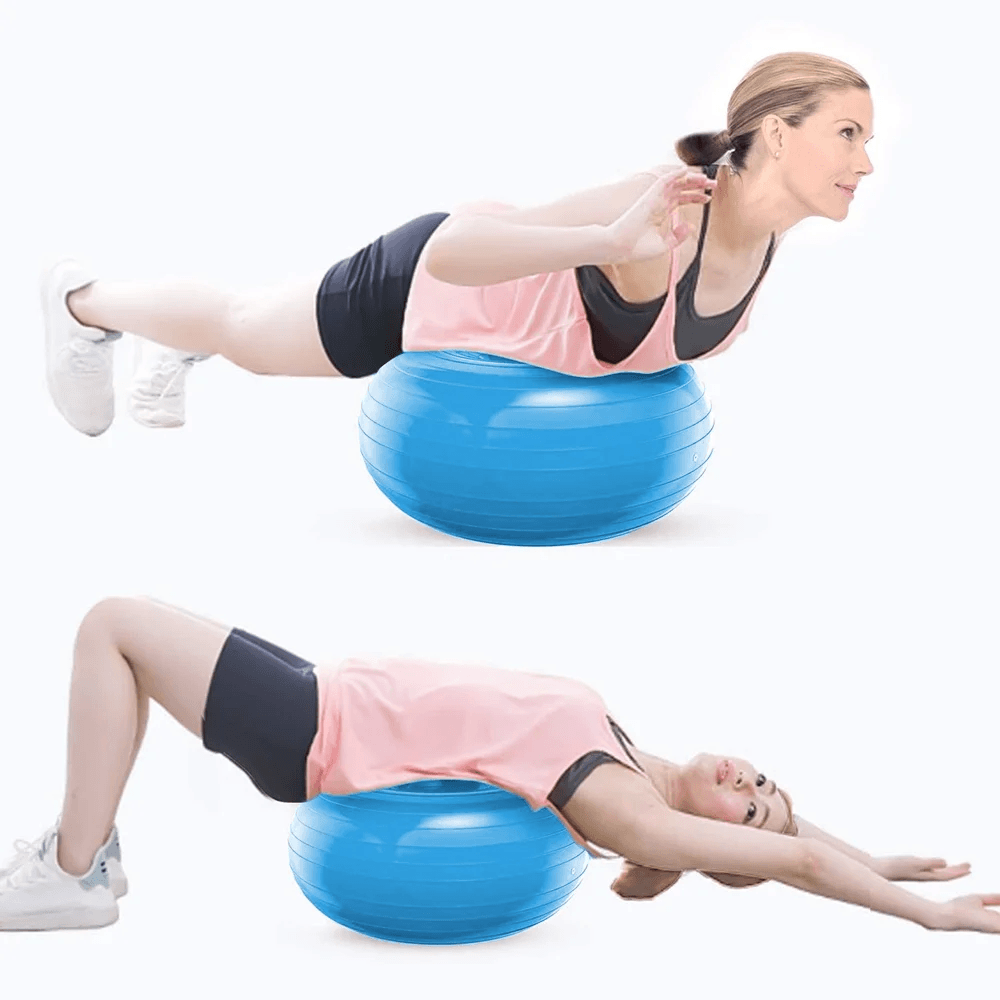 ลูกบอลทรงโดนัท ABLOOM 0160028018019 สีฟ้า